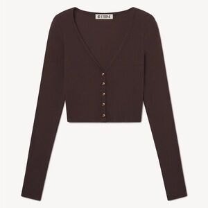 ÉTERNE Cropped Cardigan NWT